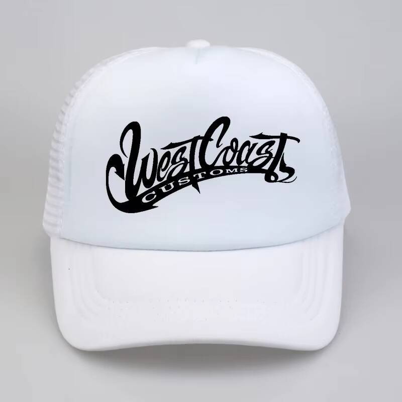 Men Women west coasts customs GLDAN NEW hat Letters Print Baseball Caps Summer Hip Hop Casual cool mesh trucker cap hats ddmythur