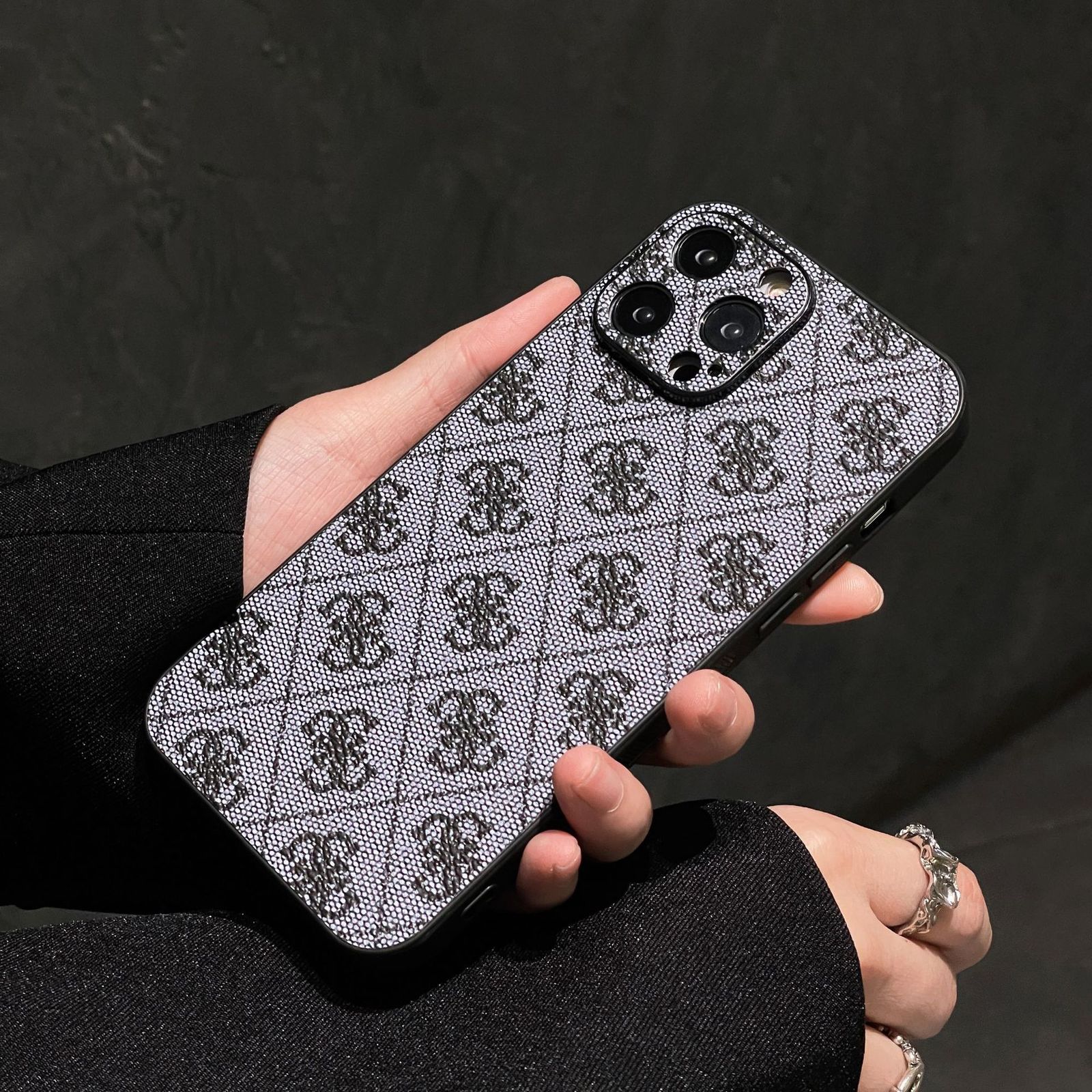 16PRO Full Coverage Protective Case Compatible with Case Shockproof TwoinOne Leather Phone Case 250710