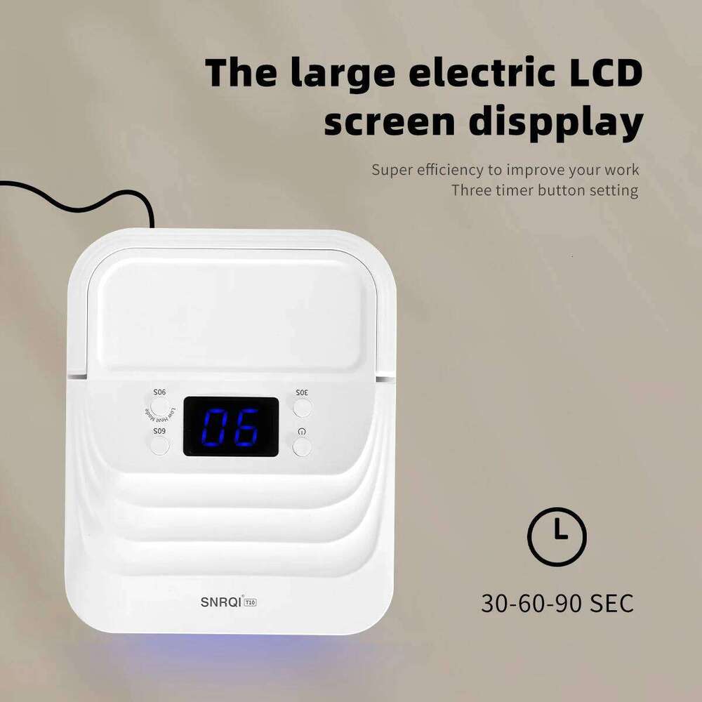 48W LED Lamp for Nails Professional Portable Dryer Fast Curing Gel Nail Polish Auto Sensor UV Light with Handle X250702
