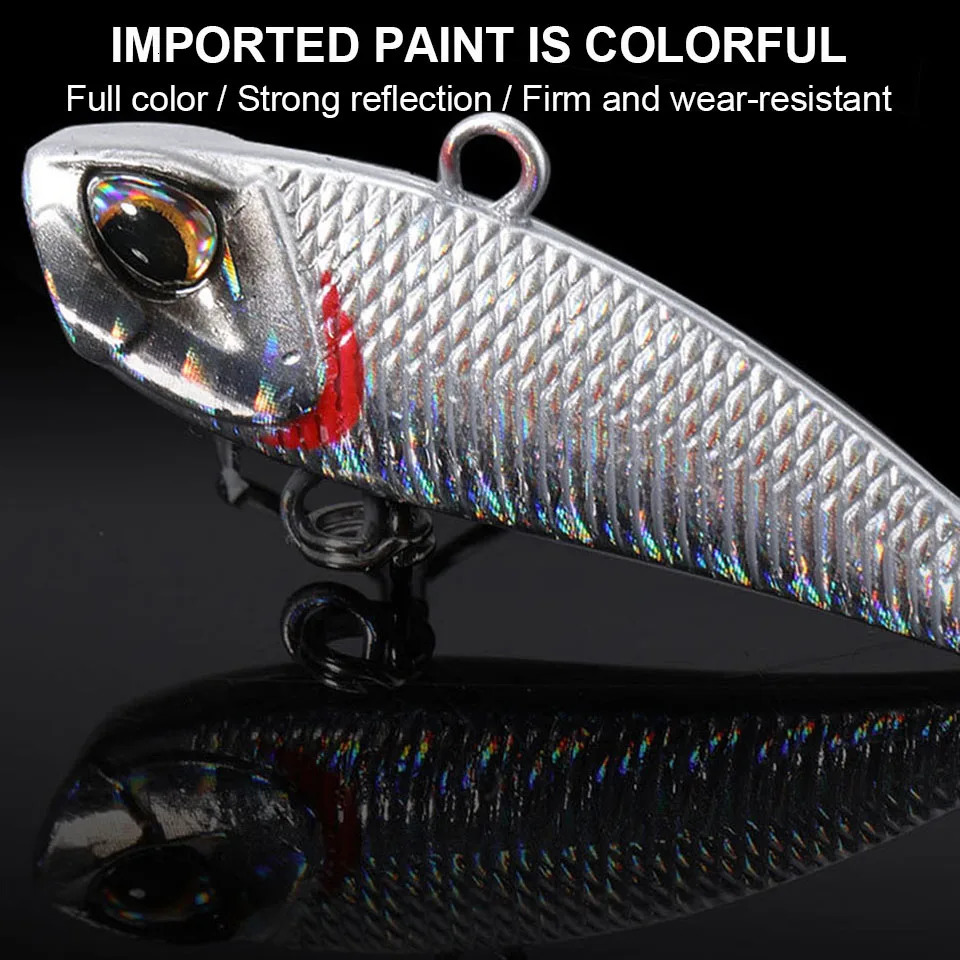 WALK FISH 7g 11g 15g 21g Spinner Bait Metal VIB Fishing Lure Rotating Tail Vibration Sequins Japan Wobbler Trolling Pesca y250708