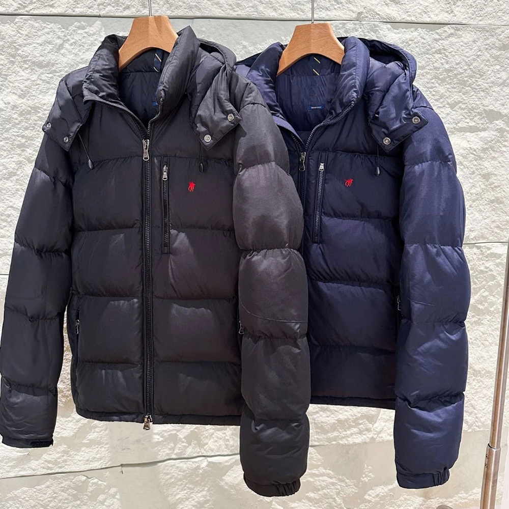 Men women designer down jackets luxury winter puffer jacket parkas man ladies casual hooded outerwear coats vest black