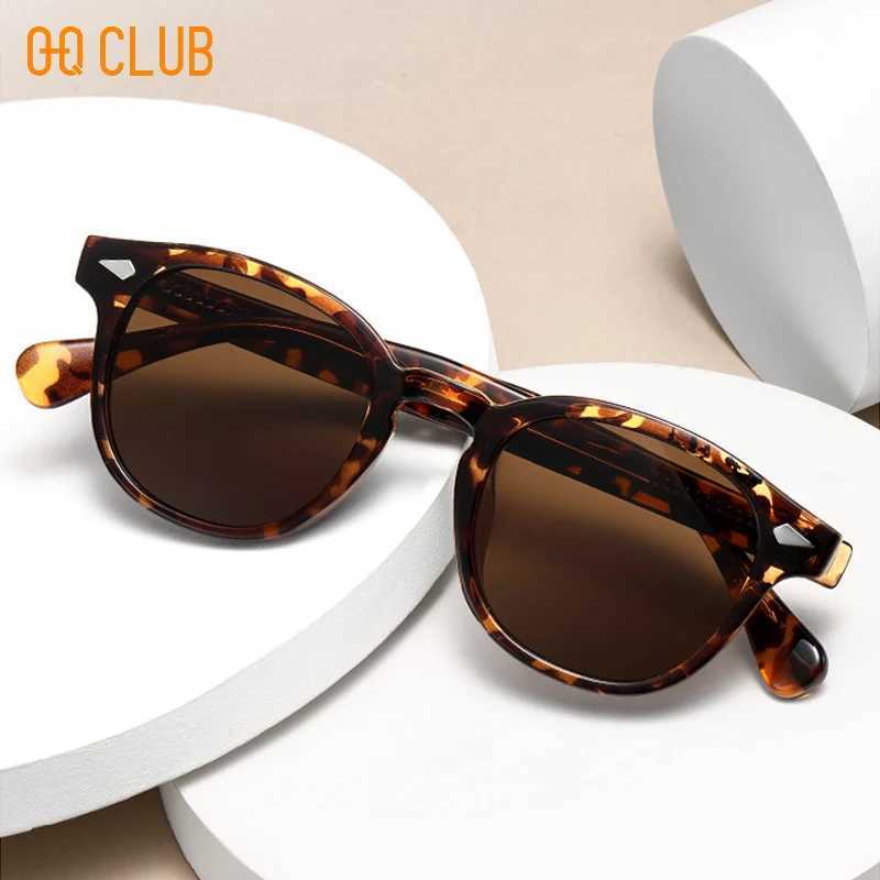 O-Q CLUB Retro Round Men Sunglasses Womens Sunglasses UV400 Sunglasses Womens Sunglasses Polaris Mens Eyewear Vintage W250709