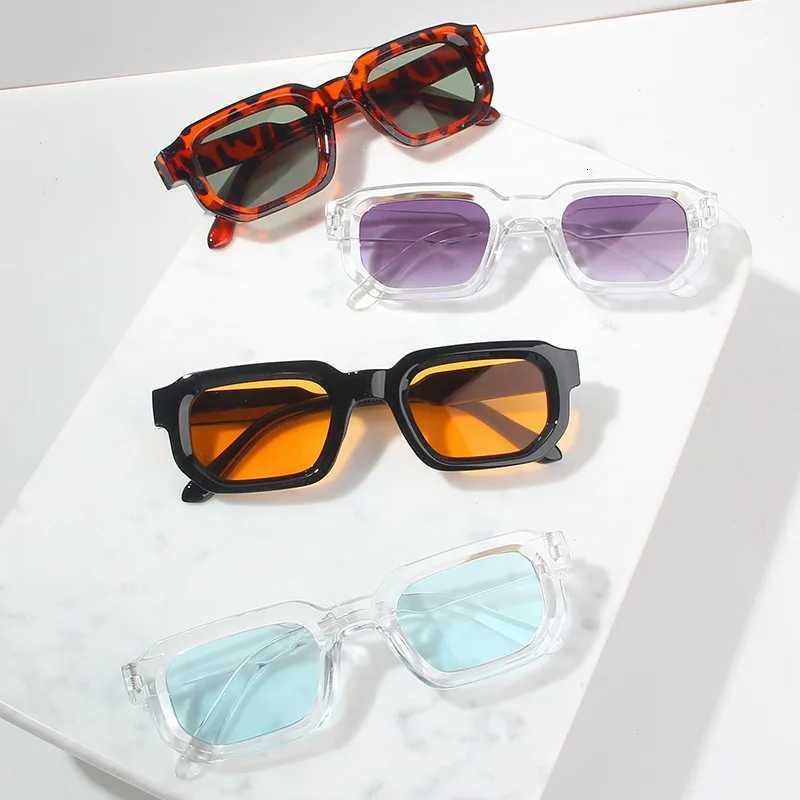 New Square Vintage Sunglasses Men Fashion Punk Brand Designer Sunglasses Women Driving Sunglasses UV400 Goggles W250709