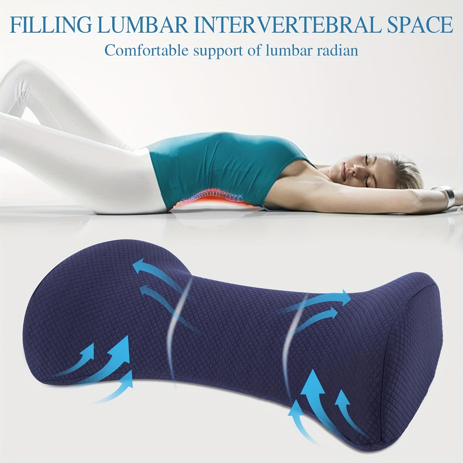 Lumbar pillow Sleeping bed Lumbar pillow lumbar disc support lumbar pad pregnant woman sleeping artifact waist protection special side sleeping lumbar