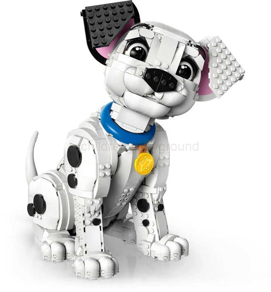 Disney 2025 NEW Cartoon 101 Puppy Model Building Block Brick Dog DIY Creative Assembly Educational Architecture Toys Gift 1722Pcs W250710