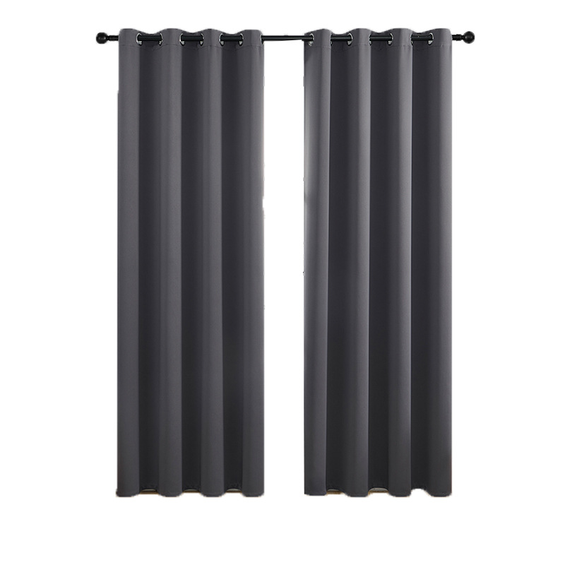 YL-36617 Shaoxing finished curtain full light-proof sunscreen high-precision foreign trade curtains wholesale