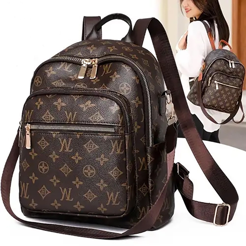 Designer Bag Backpack Style Shoulder Bag Crossbody Bag Luxury Bag Purse Designer 2025 fashion backpack Female foreign style large capacity student com