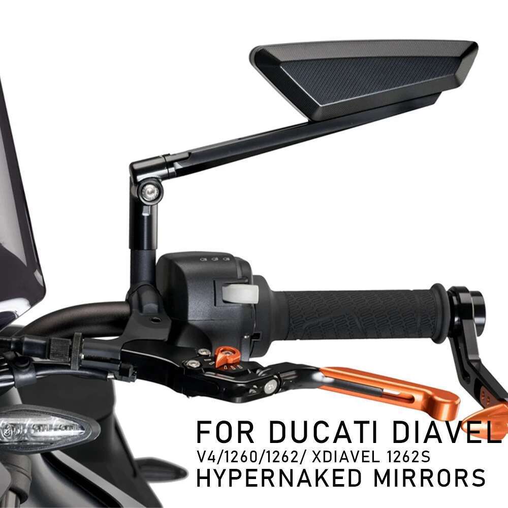 Retroview Motociclistica Per Ducati V4 1260 Diavel Xdiavel 1262S Specchi Iperna…