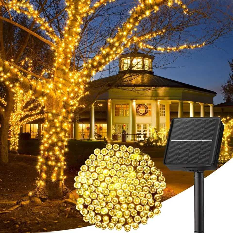20/50 LED Solar String Light Fairy Garden Waterproof Outdoor Light Party Home Holiday Celebration Atmosphere Light Decoration XJ250710