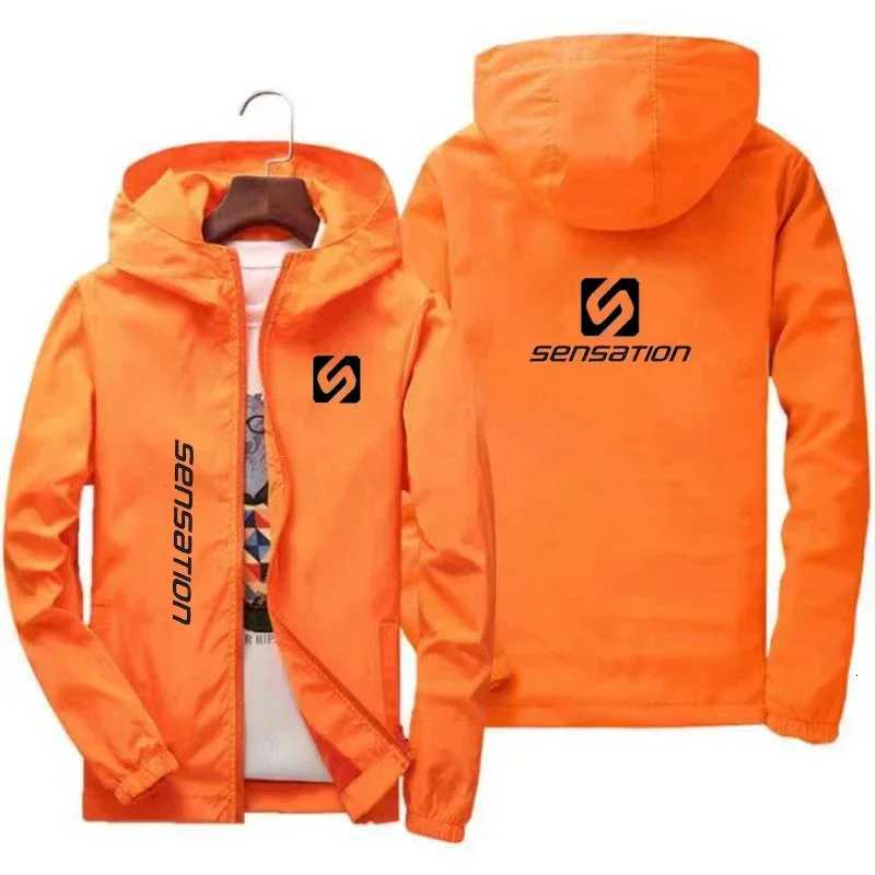 New high-quality mens jacket Windbreaker Spring autumn hooded mountaineering jacket large size waterproof coat raincoat W250711
