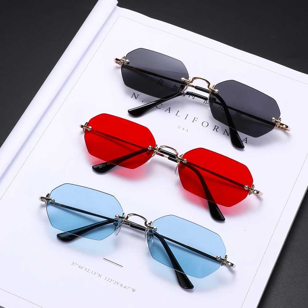 Luxury Rimss Square Sunglasses Man Brand Designer F Gradient Sunglasses Women Fashion Vintage Metal Sun Glasses W250709
