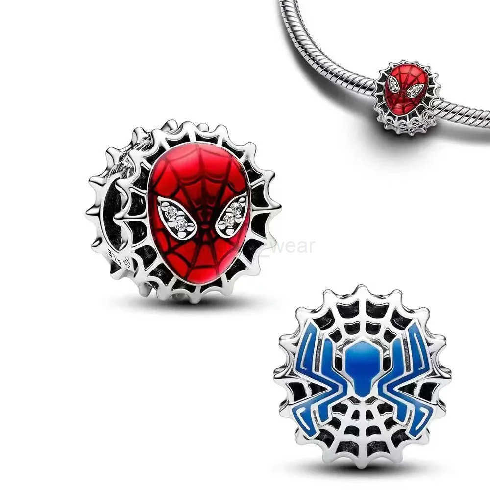 Disney 2024 Disney Spider Man Collection Charm Beads Suitable Fit Original Bracelets Fashion Jewelry Gifts W20250711