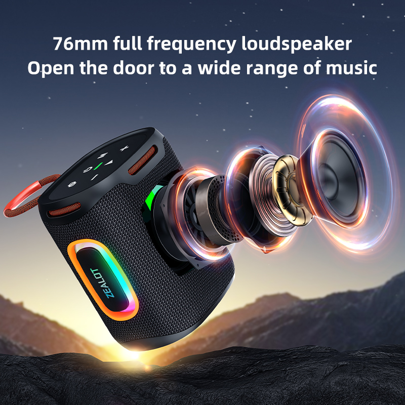 S122 Wireless Home Portable Design Bluetooth speaker - Portable Design, Deep Bass, and Multi-Device Connectivity