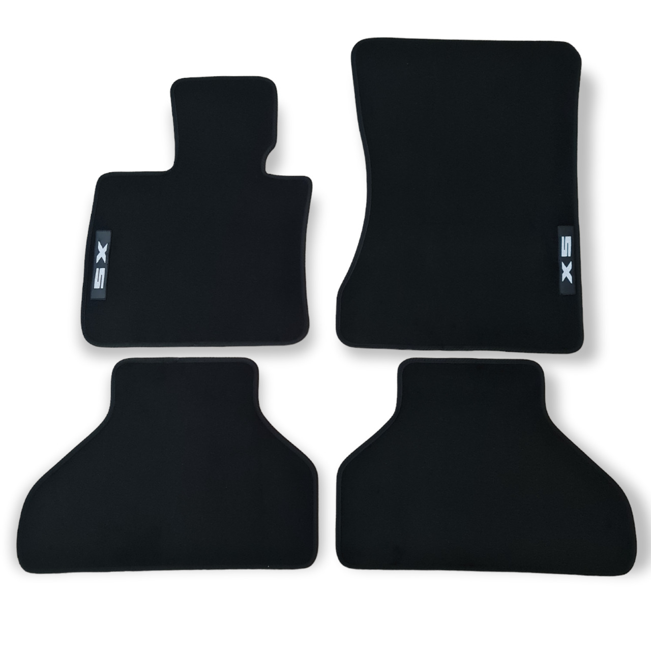 Car Floor Mats Velour For BMW X5 E70 MX5 Waterproof Black Carpet Auto Liners New