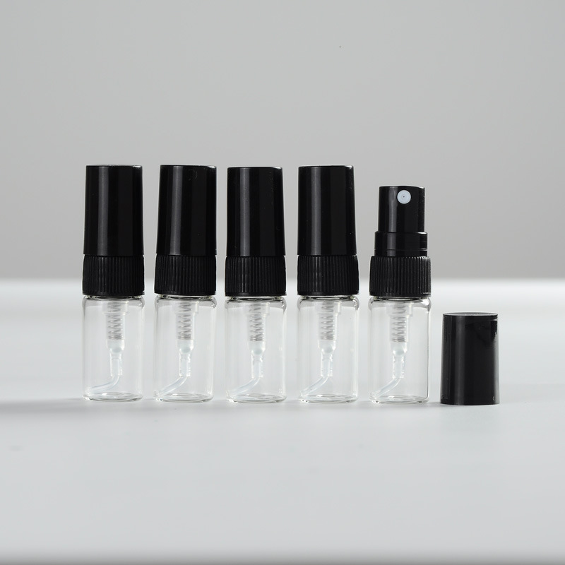 Screw Cap Mini Sample Spray 2/3/5/10ml Glass Perfume Dispensing Bottle