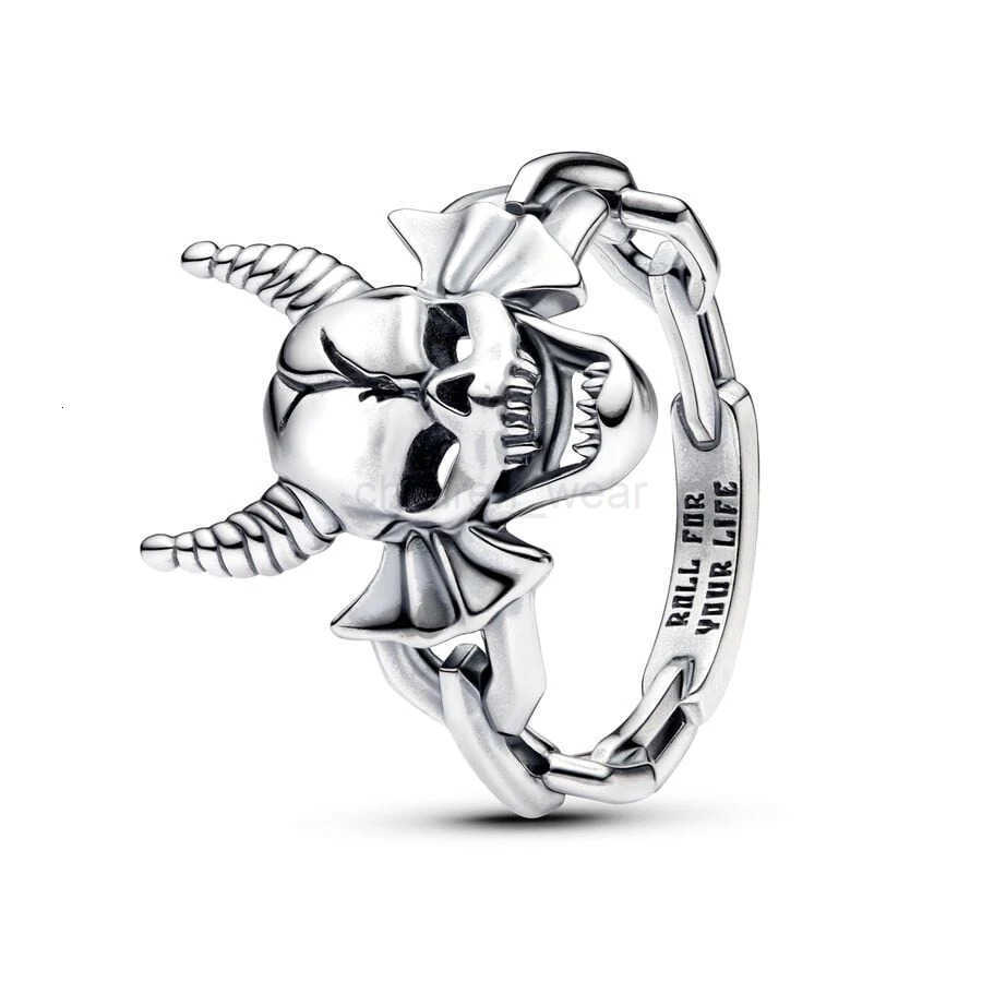 2025 Hot Selling Disney New High-End Heart-Shaped Ring Set Suitable for Original Pandora Rings Womens Holidays Jewelry Gifts W20250719