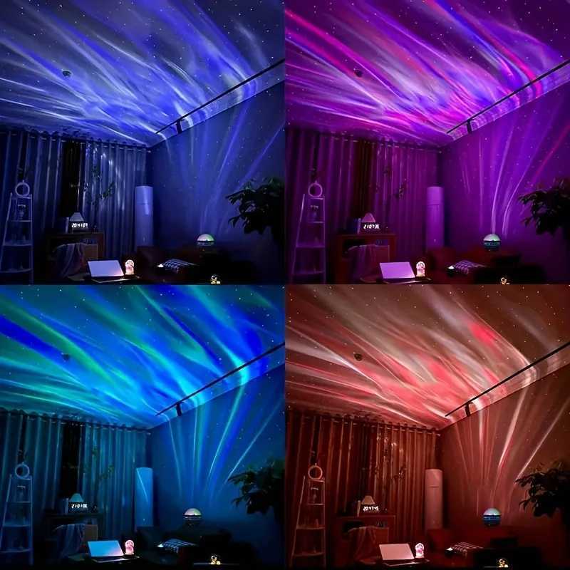 LED Starry Sky Northern Light Projector A variety of styles Projection Lamp with Remote Control Auto Rotate for Home Party Decor XJ250710