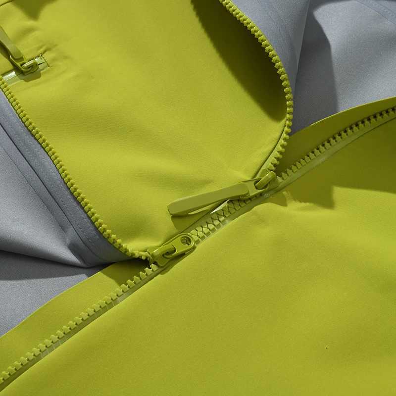 EUMERGX Unisex Enhanced Waterproof Jackets Outdoor Sports Heat-Sealed Seams Rain Coat Men Women Hiking Climbing Windbreaker W250711