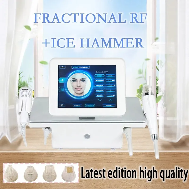 Rf Gold Micro-Needle Device, Suitable For Multiple Parts, Lifting Contours, Improving Acne Pits and Pores, Professional Equipment For Beauty Salons