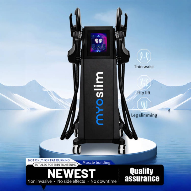 Professional Myoslim 6500w RF 15 Tesla Electromagnetic Body Slimming Build Muscles Fat Loss Machine