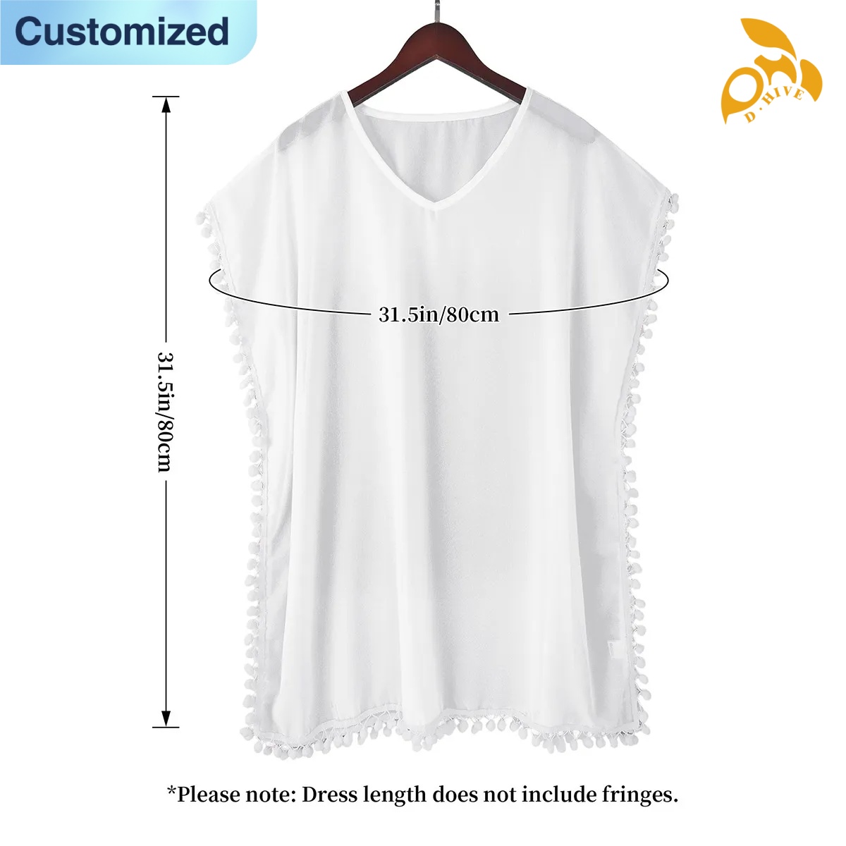 free shipping of customized super fashionable American women's chiffon beach blouse 80GSM DTF with exquisite patterns from US