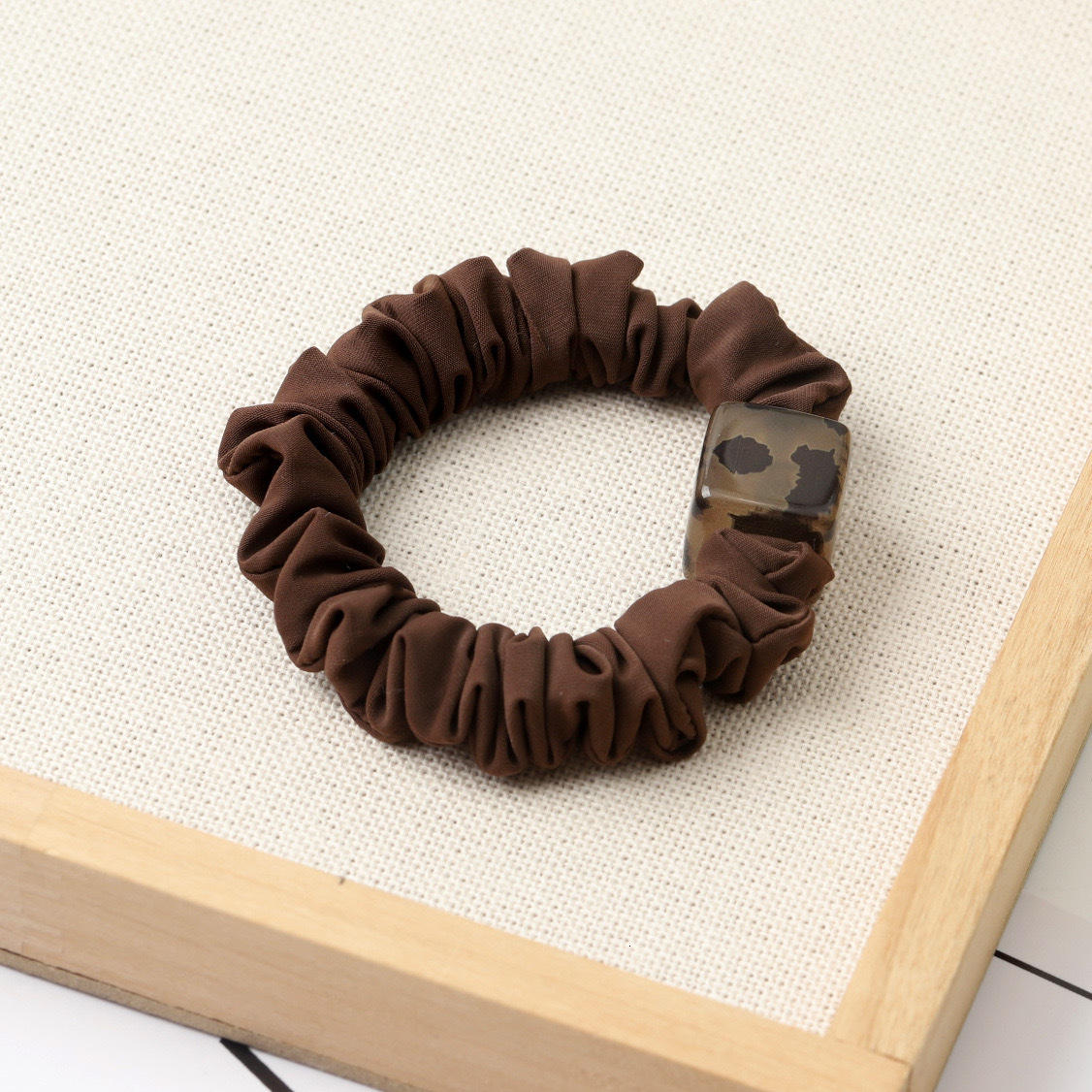 High Elasticity Simple Basic Hair Tie Fashionable Elegant Versatile Hair Band Non-Damaging Thickened High-End Feel Hair Rope Womens Hair Accessory 250