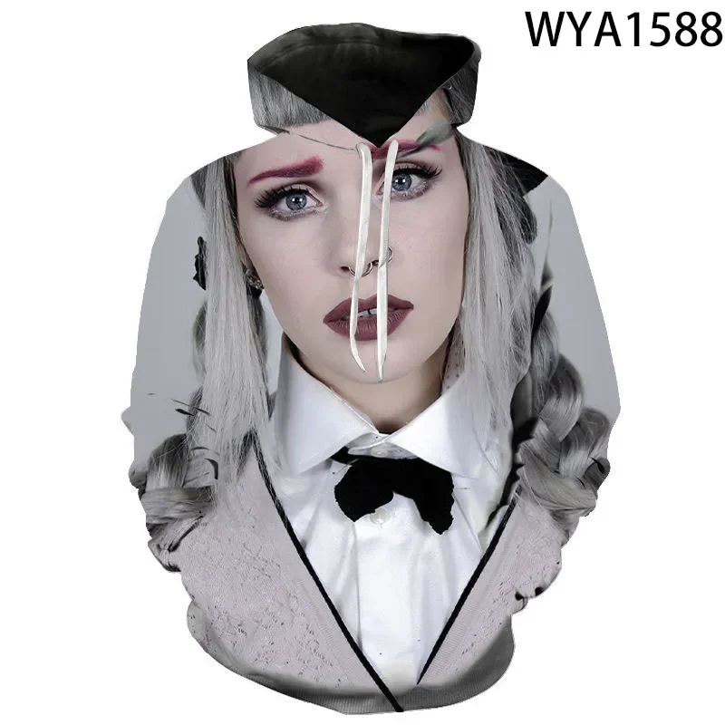 2024 Fashion Singer Melanie Martinez 3D Printed Hoodies Men Women Trendy Sweatshirt Pullover Casual Streetwear Plus Size Coat