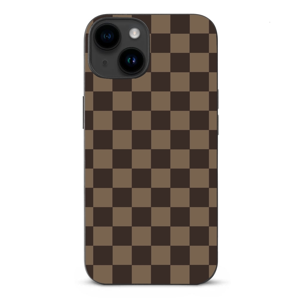 ddmythur checker pattern phone case for the apple iphone TPU phone case