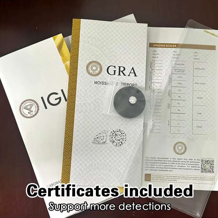 Wholesale 2mm Tennis Chain Original 925 Sterling Silver Round D VVS Moissanite Diamond Hip Hop JewelryTennis Bracelet for Women