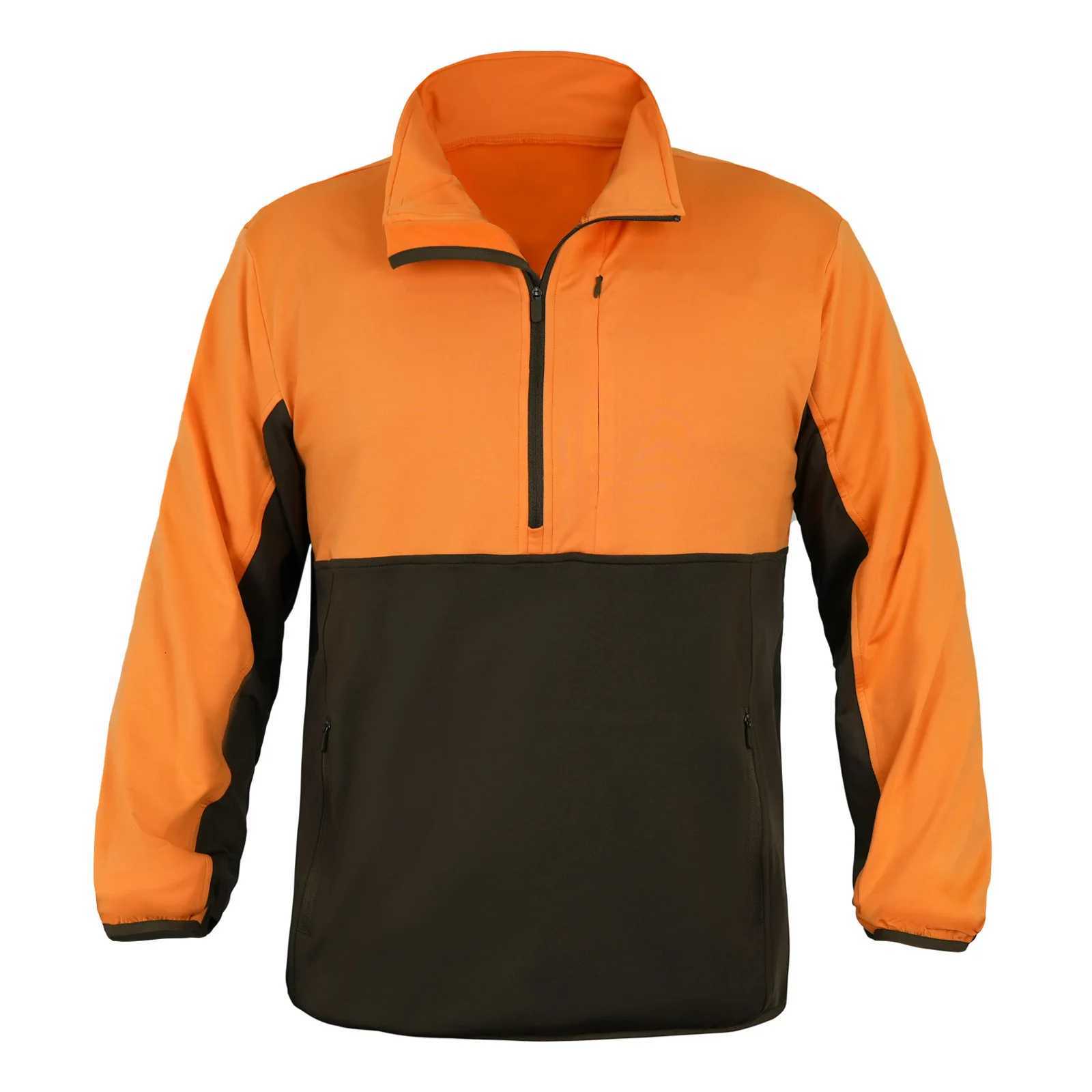 Autumn Winter Thin Warm Fleece Tactical Jacket Mens Zipper Camouflage Sweatshirt Outdoor Hiking Jacket Climbing Hunting Clothes W250711