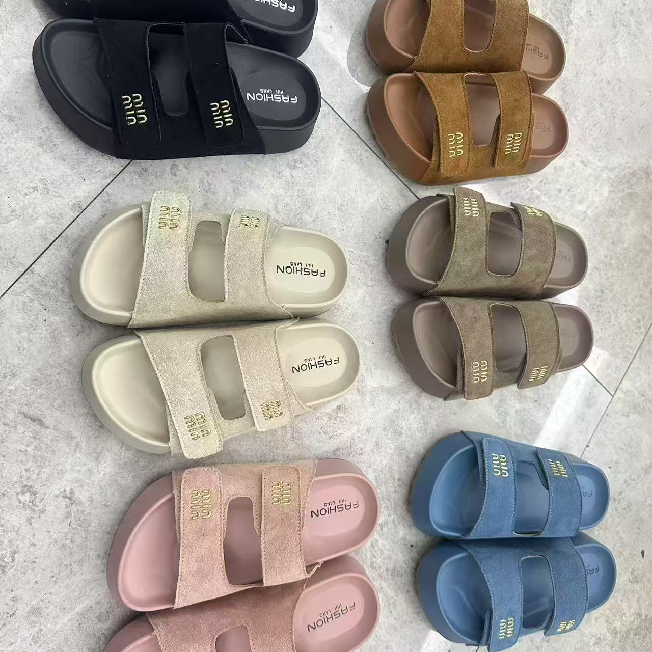 Designer Sandals women Crochet strap slides sandal Platform slippers Raffia-effect Woven Hook loop Slide Beach Women Sliders Slipper Womens