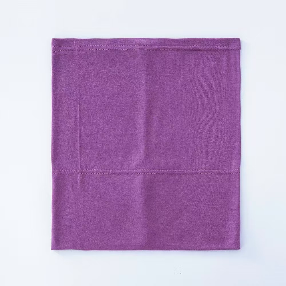 T1183 Modal solid color barrel hat base hat high elastic mercerized cotton women's Arabic scarf