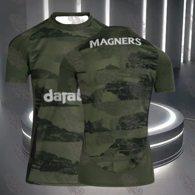 3D Printing of The Latest Popular Football Series for 25 Years, Celtic Home Football Jerseys, T-shirts for Adults and Children
