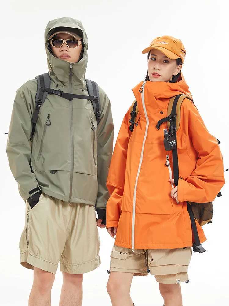 Mens Hiking Jackets S-4XL Waterproof Thermal Hooded Spring Autumn Outdoor Sports Coats Climbing Trekking Windbreaker for Women W250711