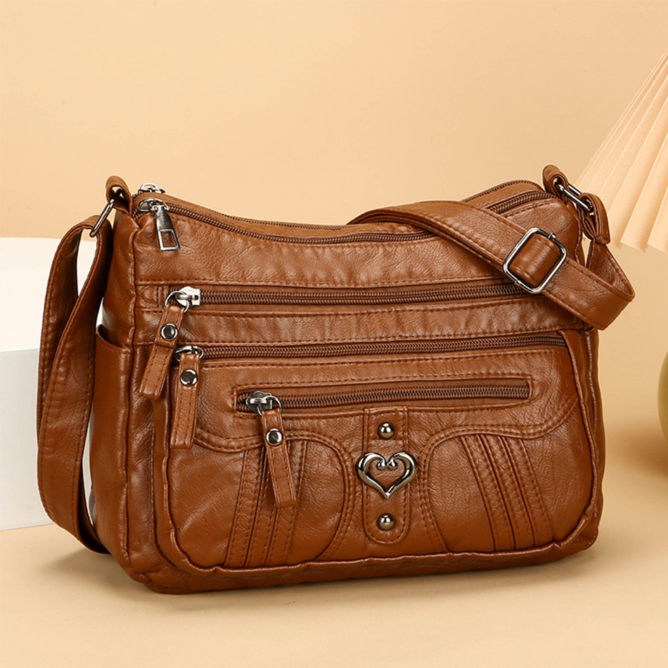 Multiple Pockets Purses and Handbags Ladies Shoulder Crossbody Bags for Women Luxury Handbag Women Bags Designer Sac A Main 2025