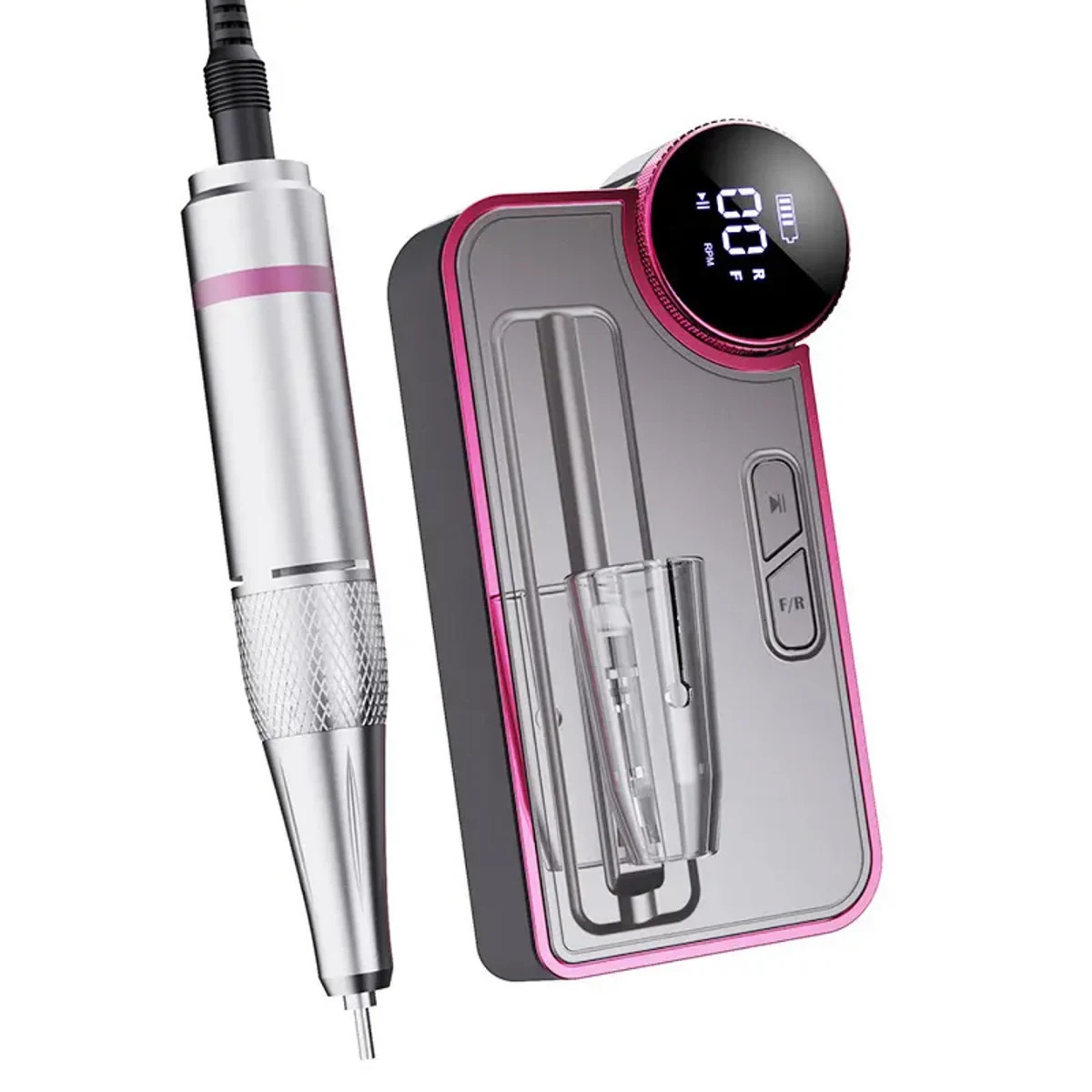 35000rpm Portable Electric Nail Grinding Machine Mute Rechargeable E-File for Manicure 250711