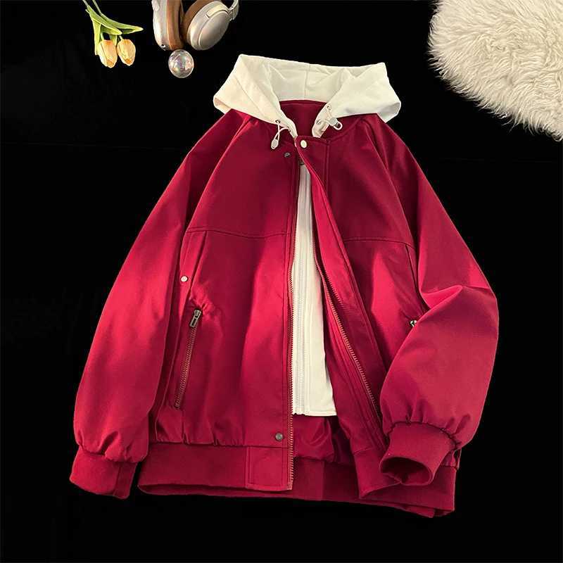 Outdoor Sports Camping Mountaineering Jackets Fashion Men Windproof British Wind Hooded Simple Storm Jacket Motorcycle Jacket W250711