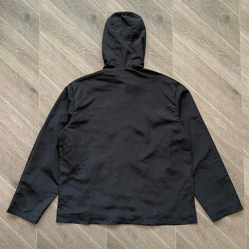 Saint Vanity Embroidered Zipper Snap Button Casual Sporty Windbreaker Track Suit Set with Pants Streetwear Fashion 250709