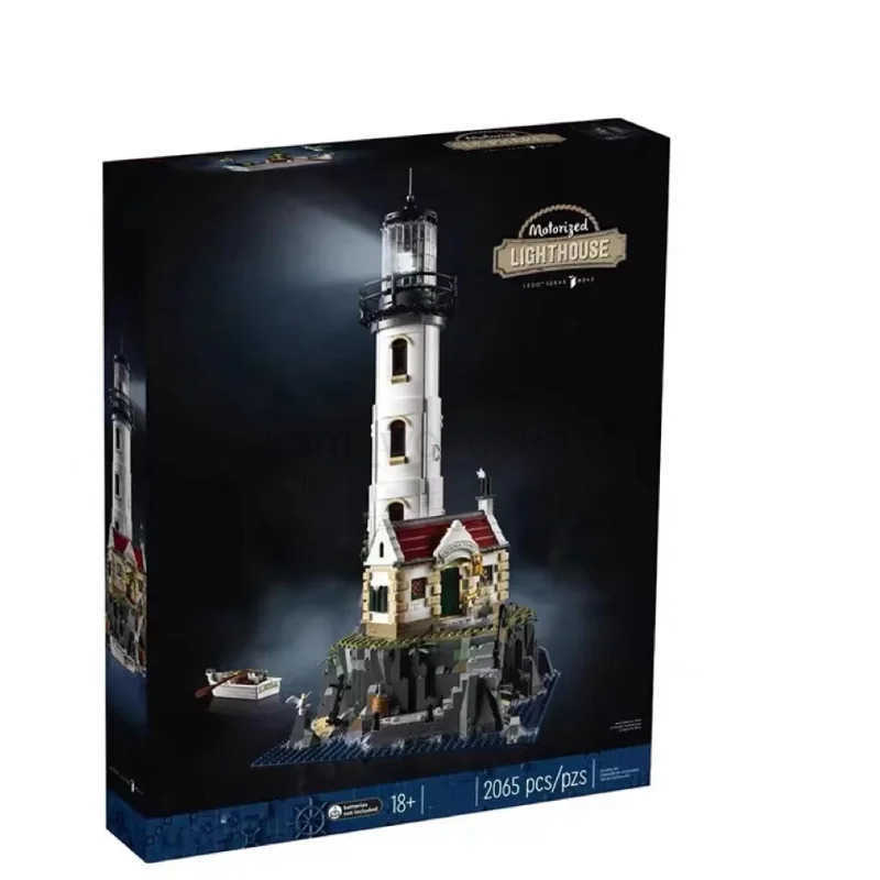 Electric Lighthouse Building Blocks 2065PCS Compatible 21335 Bricks Assembled Toys For Children Christmas Gift M250711