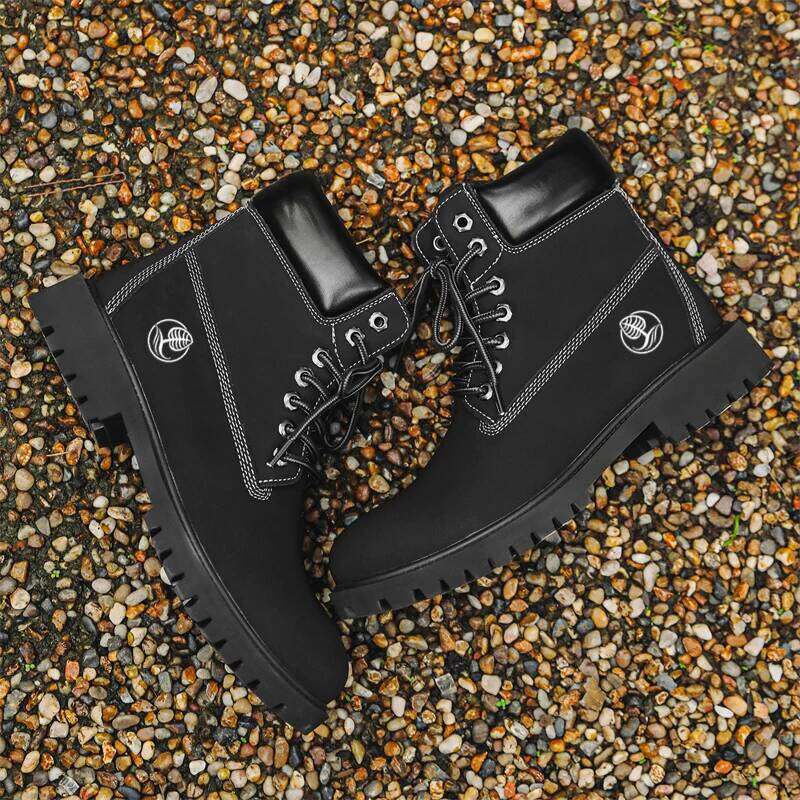 Classic High-Top Wear-Resistant Boots Cross-Border Large Size Outdoor Men's Couple British Work Shoes