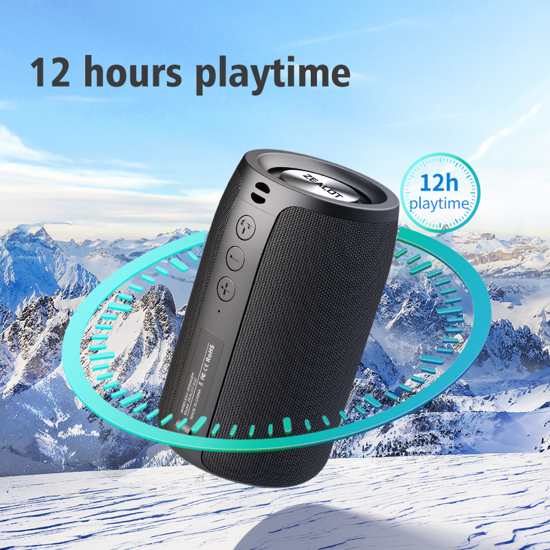 S32 Sleek Portability Meets Excellent Acoustics: Robust Waterproof Bluetooth Speaker