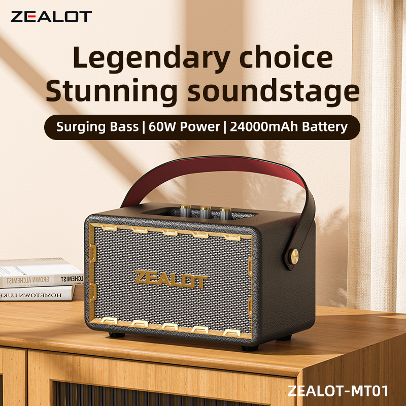 MT01 Portable Wireless Bluetooth Speaker 12 Hours Playtime with Detachable Carry Strap