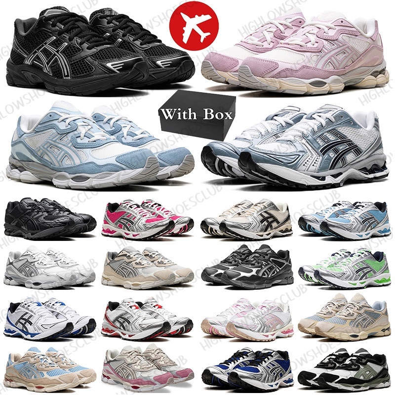 With Box designer running shoes for men women Black White mens sneakers trainers asiscs sports