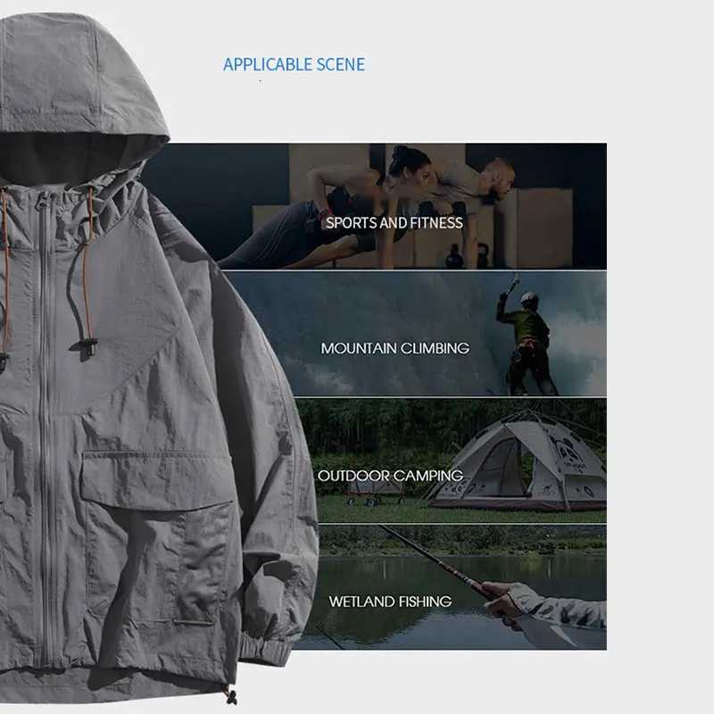 Summer Ice Cool Jacket Men Women Air Fan Clothing UV Sun Protection Lightweight Outdoor Clothes Windproof Cooling Apparel Coat W250711