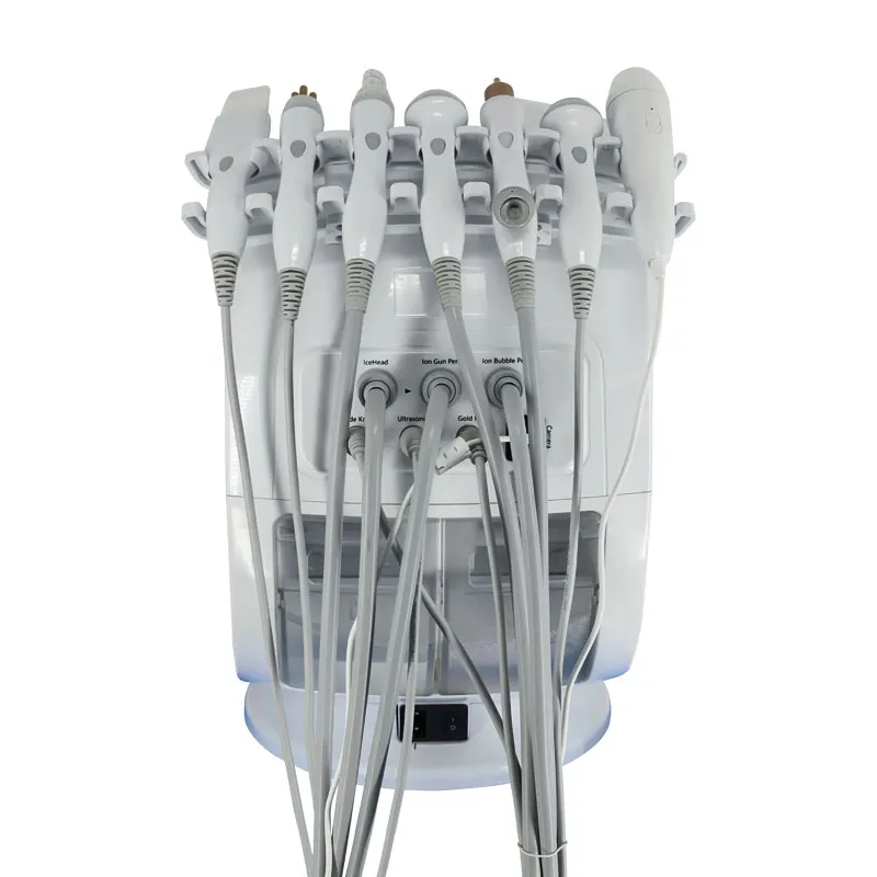 2025 Intelligent Ice Blue Facial Skin Analysis Ultrasonic Rejuvenation and Grinding High Pressure Oxygen Facial Machinea