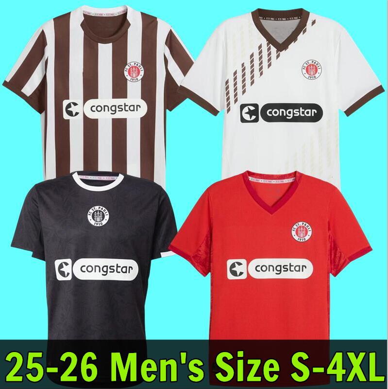 Size 16-4XL St. Paulis 25 26 Special Kit 2025 Day of Aragon Soccer Jerseys home away 3rd Fourth Football Shirt Uniforms Men Kids Kits sold