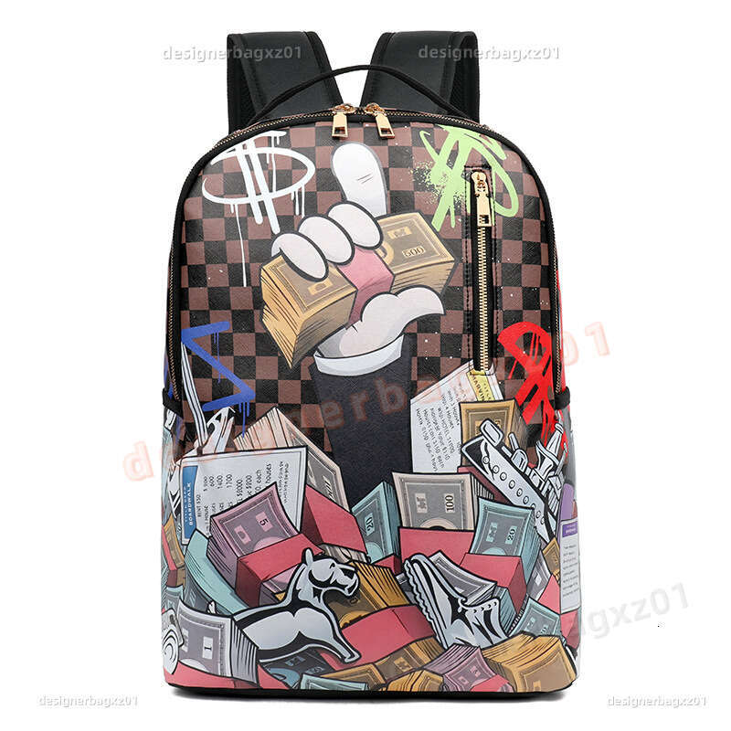 Luxury Designer Bag Spraygrounds Backpack Shark Backpack Tote Bag Purse Beach Bag Cartoon Shoulder Bag Card Holder Handbag loewehandbagbag Mulberryhandbags