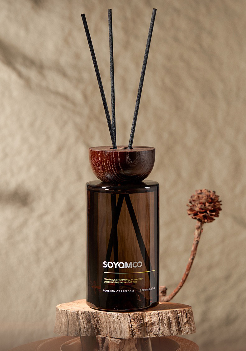 Fire free aromatherapy essential oil series gift box set spa healing fragrance ornament hotel lobby earth fragrance 200ml