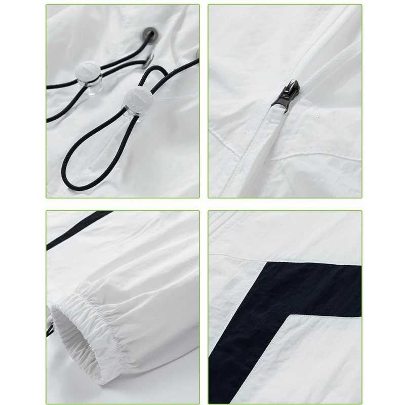 50+ Jacket Men Summer Plus Size 8XL 7XL 6XL Quick Dry Waterproof Camping Windbreaker Fishing Outdoor Anti-UV Clothing W250711