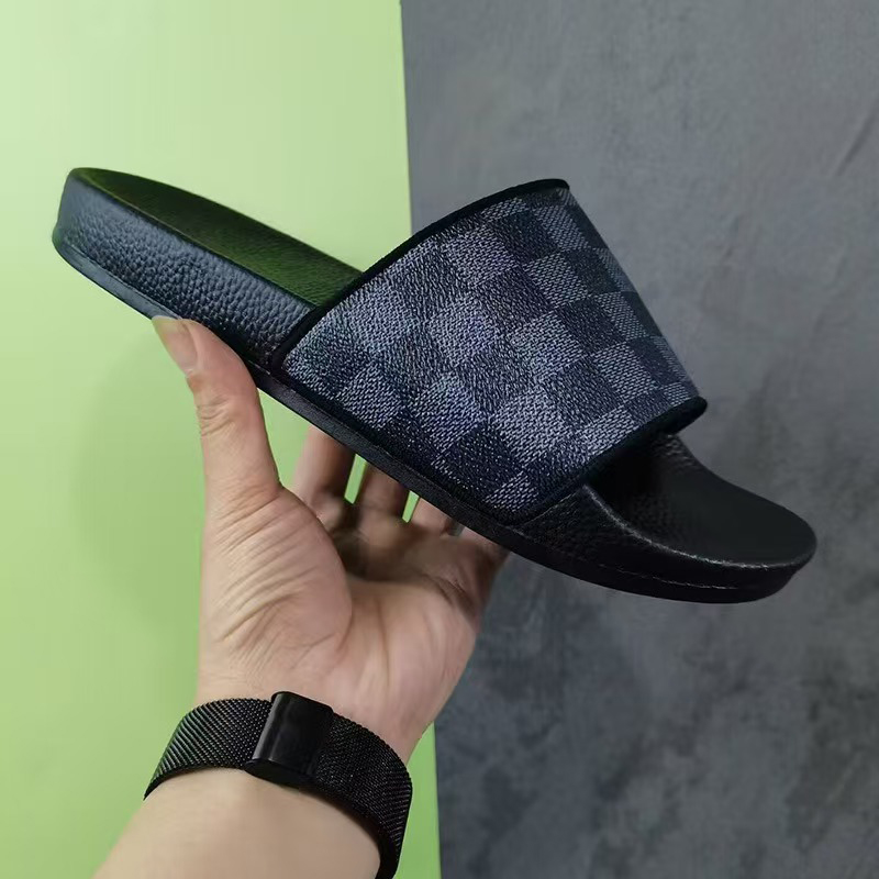 Women's Sandals Designer Sandals Slippers Fashion Floral Slippers, Leather and Rubber Flats Sandals Summer Beach Shoes